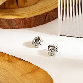 Магнитные серьги-гвоздики для женщин, минималистичные шикарные серьги-клипсы без пирсинга, украшения