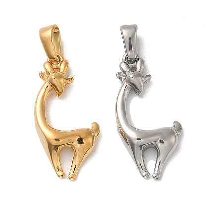 304 подвески из нержавеющей стали, олень очарование