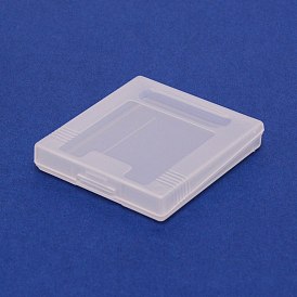 Rectangle Plastic Boxes, Bead Storage Containers, with Hinged Lid