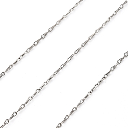 304 Цепи из нержавеющей стали с каплевидными звеньями, несварные