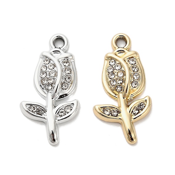 Подвески из сплава кристаллов, со стразами, 