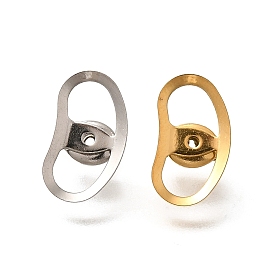 Ионное покрытие (ip) 304 аксессуары для ушных вкладышей из нержавеющей стали