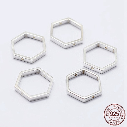 925 рамка из стерлингового серебра, шестиугольник
