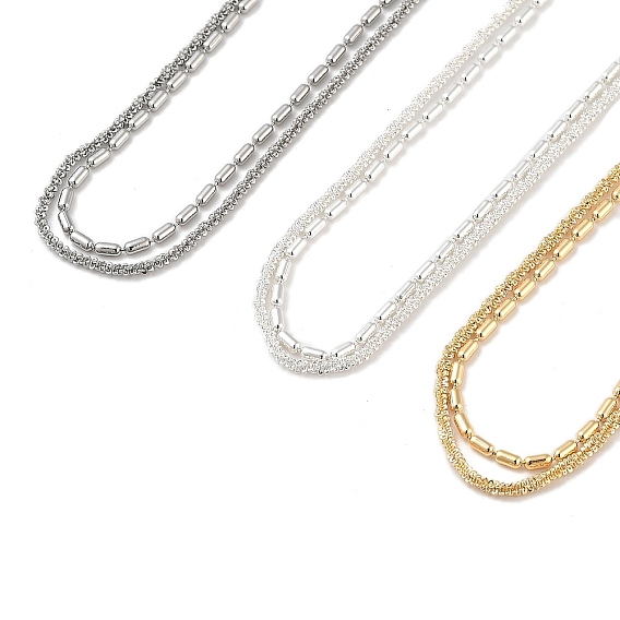 Латунные многопрядные ожерелья для женщин