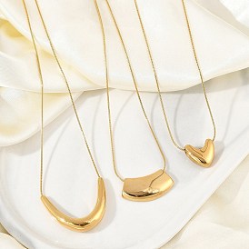 304 ожерелья из нержавеющей стали с подвеской в виде змеи для женщин, реальный 18 k позолоченный