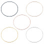5Pcs 5 Colors Iron Rings, DIY Craft Making Supplies