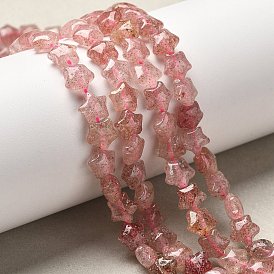 Природного кварца клубники нитей бисера, звезда