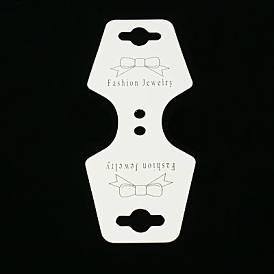Tarjetas de la exhibición de papel, utilizado para las pulseras y cintas para el pelo, 95x35 mm