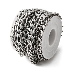 304 из нержавеющей стали Figaro цепи, с катушкой, несварные