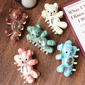 Заколки для волос в виде когтей медведя, два тона, аксессуары для волос для женщин девушка