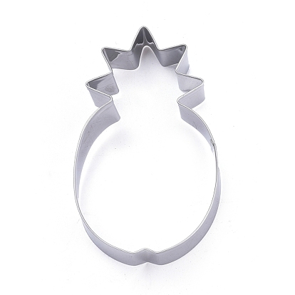 304 Stainless Steel Cookie Cutters, Cookies Moulds, DIY Biscuit Baking Tool, Pineapple