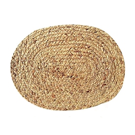 Straw Braided Table Mats, Oval Placemat