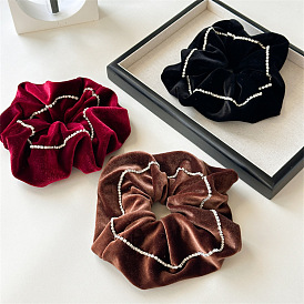 Бархатные аксессуары для волос, резинки для волос для девочек или женщин, резинка для волос / резинки для волос