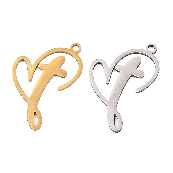 201 подвески из нержавеющей стали, Подвески в виде сердца и креста