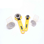 Stainless Steel Rotary Cutter, Leather Craft Sewing Tool