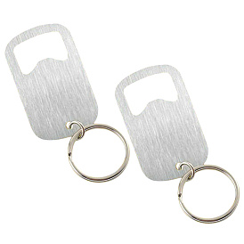 Брелки из нержавеющей стали, открывалка для бутылок