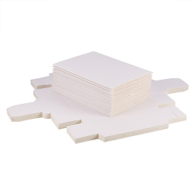 BENECREAT Kraft Paper Folding Box, Drawer Box, Rectangle