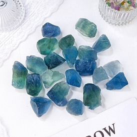 Natural Fluorite Beads, for Aroma Diffuser, Wire Wrapping, Wicca & Reiki Crystal Healing, Display Decorations, Nuggets