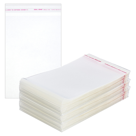 300 целлофановые пакеты OPP, прямоугольные