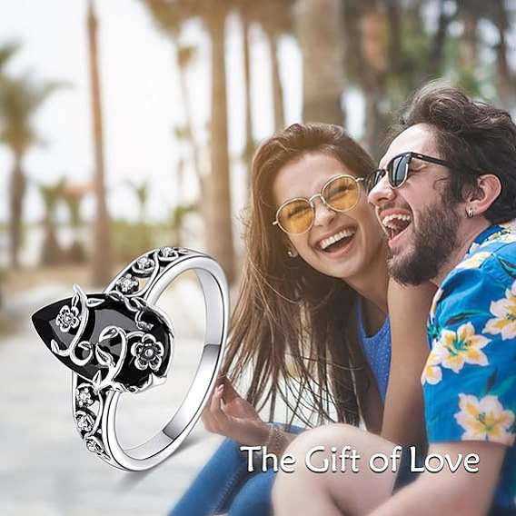 Сплав со стразами кольца для пальцев, платина, слезинка с цветком