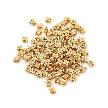 Латунные бусины, цветок