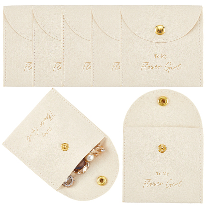 10 шт. бархатные мешочки с застежкой-кнопкой, принадлежности для хранения ювелирных изделий, квадратный