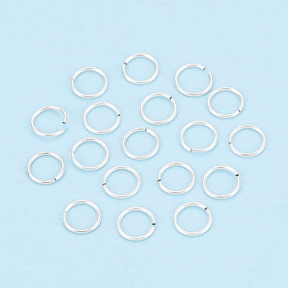 925 Sterling Silber offene Biegeringe, Runde