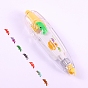 ABS Plastic Decorative Correction Tape, for Scrapbooking Greeting Card Diary Stationery School Supplies