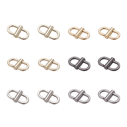 Adjustable Iron Buckles, for Chain Strap Bag Shorten, Shoulder Crossbody Bags Length Accessories