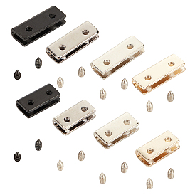 Zinc Alloy End Caps, Rectangle