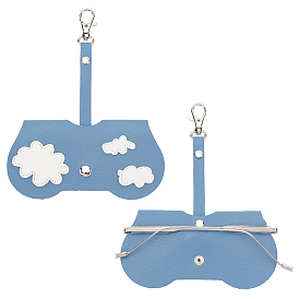 Портативные милые футляры для очков из пвх, с обнаружением сплава и железа, для очков, солнцезащитные очки протектор