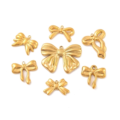 Ионное покрытие (ip) 304 подвески из нержавеющей стали, бантом прелести