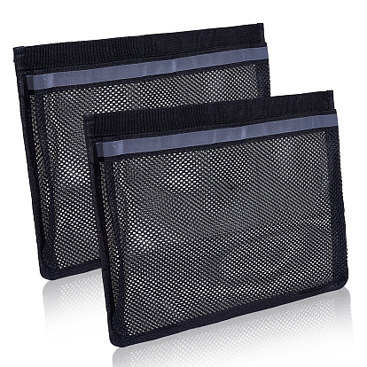 Сетчатые сумки для хранения яхт из полиэстера, с застежкой-липучкой, прямоугольные