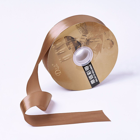 Односторонняя атласная лента, хорошо для партии украсить, 100yards / рулон (91.44 м / рулон)