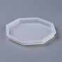 DIY Octagon Coaster Silicone Molds, Resin Casting Molds, For UV Resin, Epoxy Resin Jewelry Making