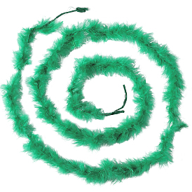 Боа из перьев индейки для танцев, свадьба, вечерние наряды, украшение костюма на хэллоуин, окрашенные