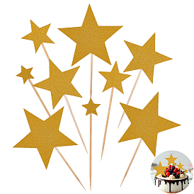 10 коробки бумажные торт вкладыш открытка украшение, для украшения торта на день рождения