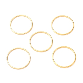 201 Stainless Steel Linking Rings, Round