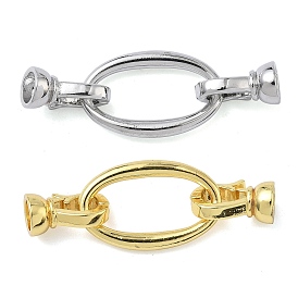 Овальные латунные раскладывающиеся застежки, без кадмия и без свинца, долговечный, стойки покрытие