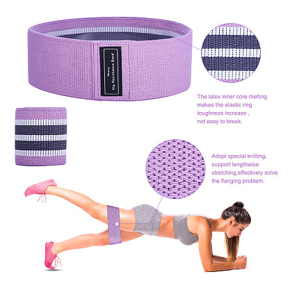 Resistance Loop Bands, Resistance Exercise Bands, for Home Fitness, Stretching, Strength Training, Pilates