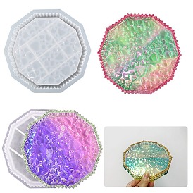 Polygon Jewelry Tray Food Grade Silicone Molds, Resin Casting Molds, for Storage Box Making