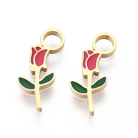 304 нержавеющей стальной эмали подвески, , ионное покрытие (ip), реальный 14 k позолоченный