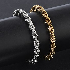 6mm 304 Armbänder aus runder Edelstahl-Seilkette
