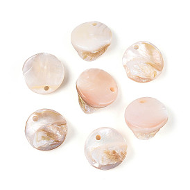 Природные подвески оболочки пресноводных, плоские круглые прелести