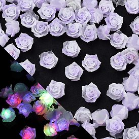 Светящаяся смола декодирует кабошоны, светится в темноте, цветок