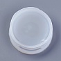 Shaker-Form, DIY Treibsand Schmuck Silikonformen, Gießformen aus Harz, für UV-Harz, Epoxidharz Schmuckherstellung, Flachrund