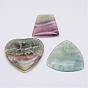 Natural Fluorite Pendants, Mixed Shapes