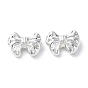Alloy Beads, Long-Lasting Plated, Bowknot