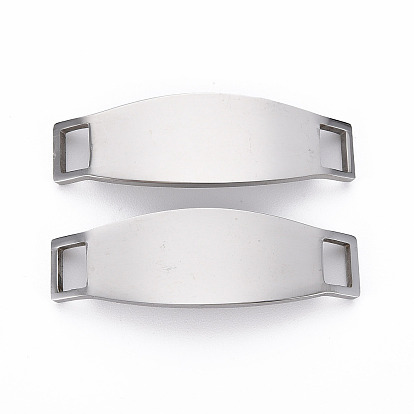 201 соединительные звенья нержавеющие, без кадмия, без никеля и без свинца, прямоугольник кривой