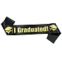 Word I Graduated Sash, Graduation Etiquette Belt, for Graduation Party Decoration Supplies
